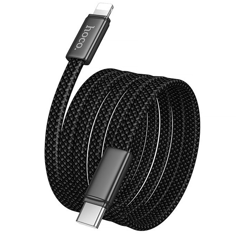 Дата кабель Hoco X125 Exceso Type-C to Lightning 30W (1m) на картинке №3