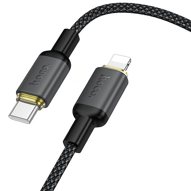 Дата кабель Hoco X128 Benefit Type-C to Lightning 30W (1m) на картинке №3