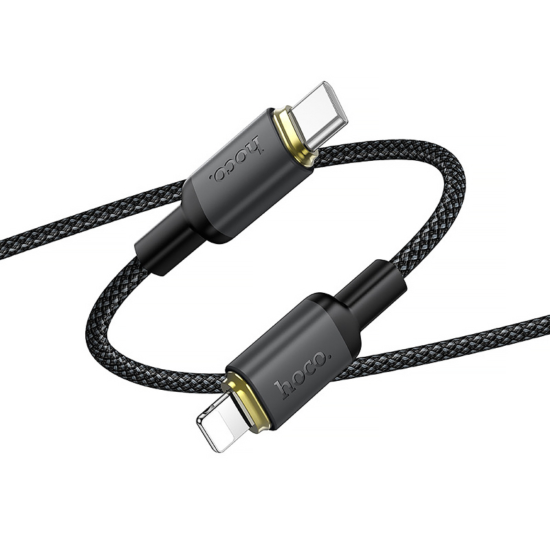 Дата кабель Hoco X128 Benefit Type-C to Lightning 30W (1m) на картинке №4