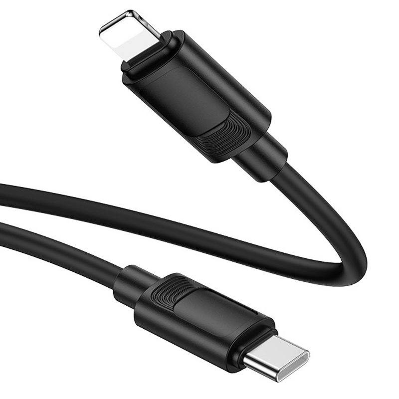 Дата кабель Hoco X122 Benefit Type-C to Lightning 27W (1m) на картинке №3