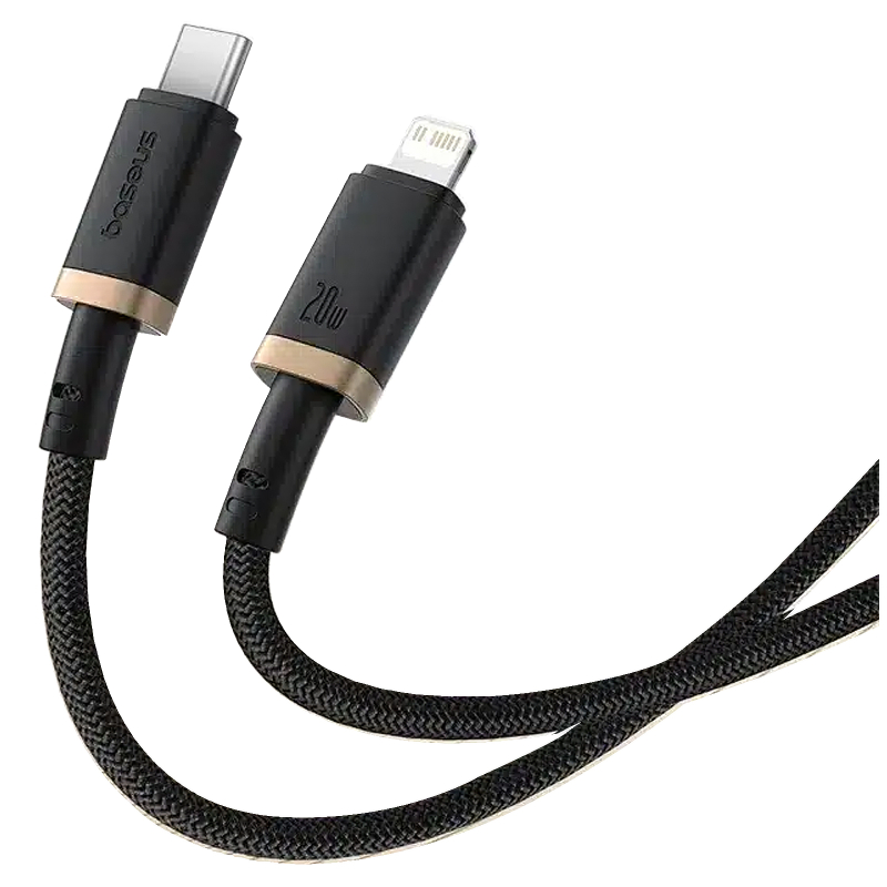 Дата кабель Baseus Dura Series Fast Charging Type-C to Lightning 20W (1m) (CB000123) на картинке №2