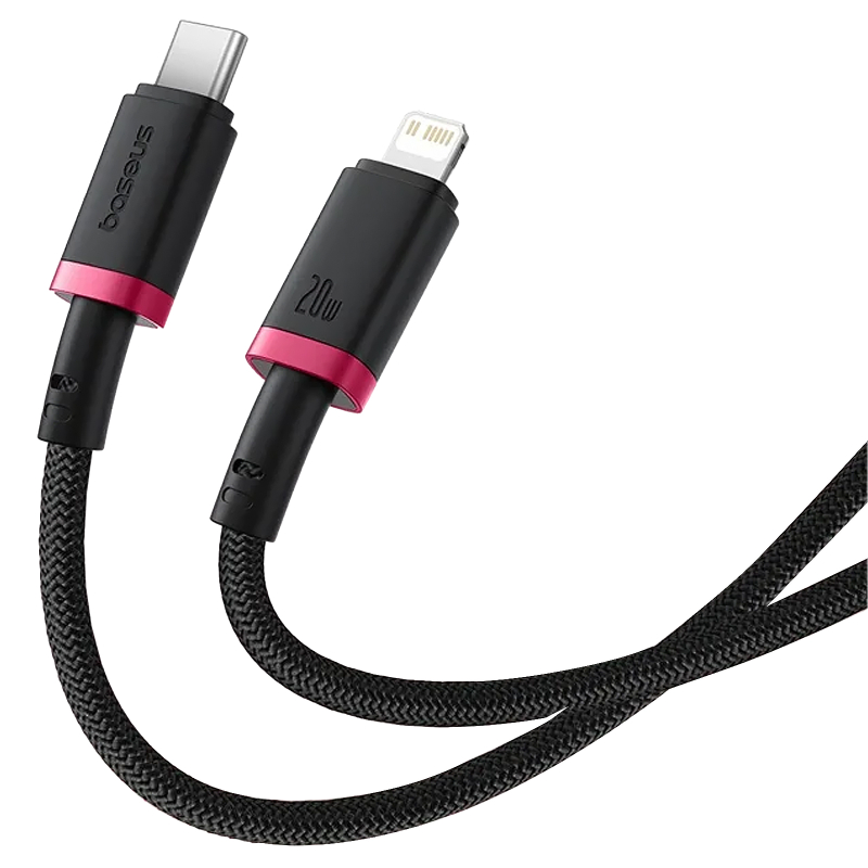 Дата кабель Baseus Dura Series Fast Charging Type-C to Lightning 20W (1m) (CB000123) на картинке №3