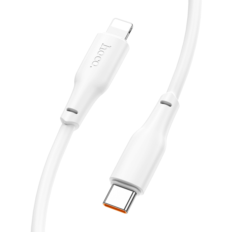 Дата кабель Hoco X93 Force Type-C to Lightning 20W (2m), White 1, купить оптом с доставкой