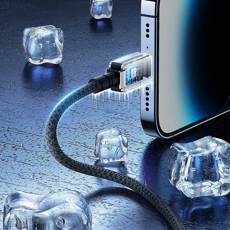 Дата кабель Baseus Unbreakable Series Fast Charging Type-C to Lightning 20W 2m (P10355803111-0) Зображення №5 Дата кабель Baseus Unbreakable Series Fast Charging Type-C to Lightning 20W 2m (P10355803111-0) дивитися фото №5