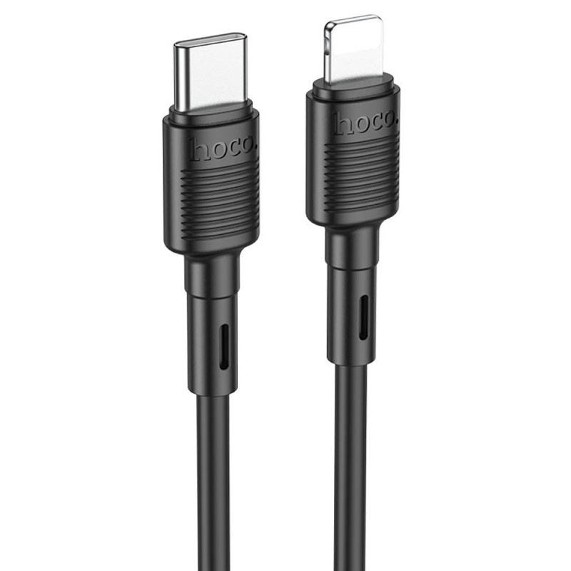 Дата кабель Hoco X83 Victory PD 20W Type-C to Lightning (1m) Зображення №1 Дата кабель Hoco X83 Victory PD 20W Type-C to Lightning (1m) дивитися фото №1