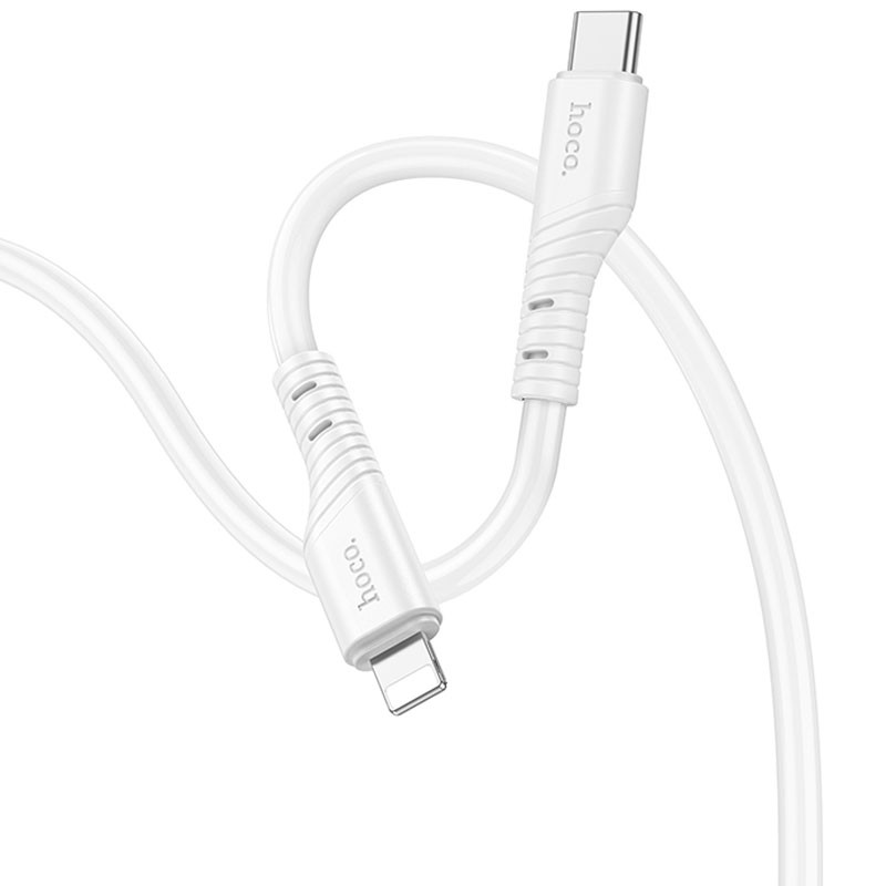 Дата кабель Hoco X97 Crystal color Type-C to Lightning 20W (1m) дивитися фото №3
