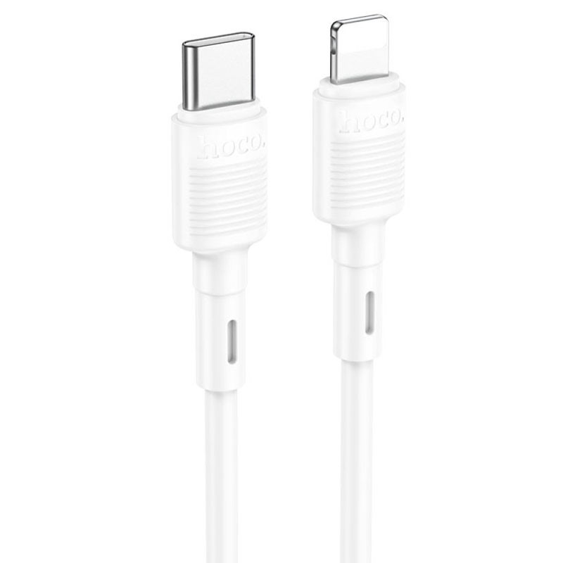Дата кабель Hoco X83 Victory PD 20W Type-C to Lightning (1m) дивитися фото №1
