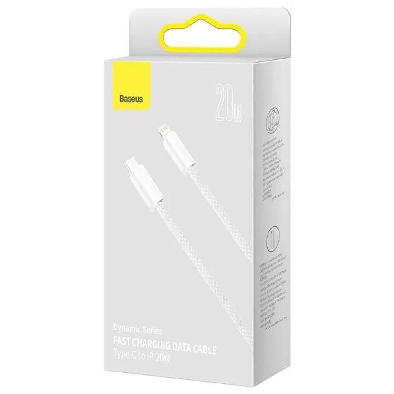 Дата кабель Baseus Dynamic Series Type-C to Lightning 20W (1m) (CALD000002) на картинке №3