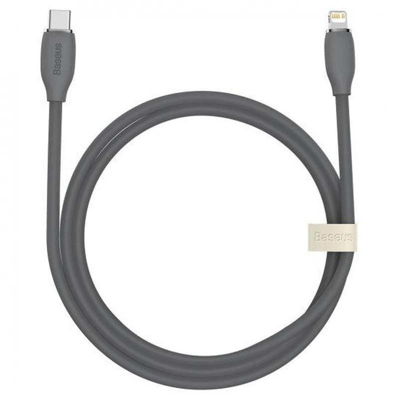 Дата кабель Baseus Jelly Liquid Silica Gel Type-C to Lightning 20W (1.2m) (CAGD02000) дивитися фото №1