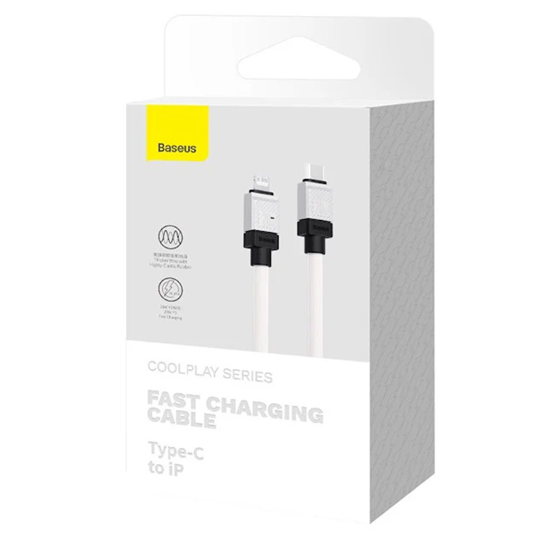 Дата кабель Baseus CoolPlay Series Type-C to Lightning 20W (1m) (CAKW00000) дивитися фото №5