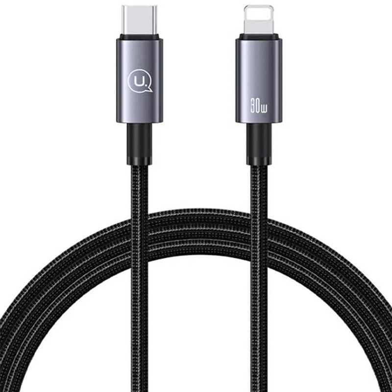 Дата кабель USAMS US-SJ662 Type-C to Lightning 30W Sufeng Series (1.2m) дивитися фото №1