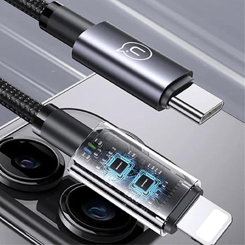 Дата кабель USAMS US-SJ662 Type-C to Lightning 30W Sufeng Series (1.2m) дивитися фото №2