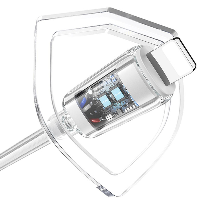 Дата кабель USAMS US-SJ659 Type-C to Lightning PD Cloud Series (1.2m) дивитися фото №7