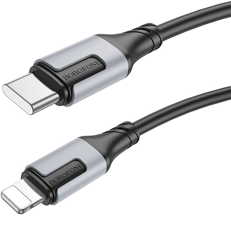 Дата кабель Borofone BX101 Creator 27W Type-C to Lightning (1m) на малюнкі №2