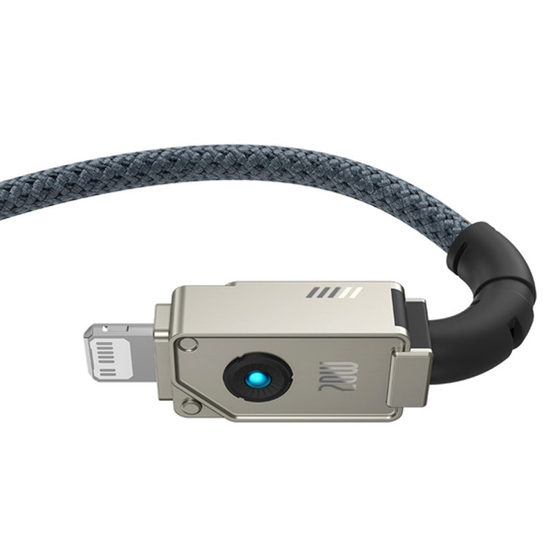Дата кабель Baseus Unbreakable Series Fast Charging Type-C to Lightning 20W 1m (P10355803111-0) на малюнкі №2