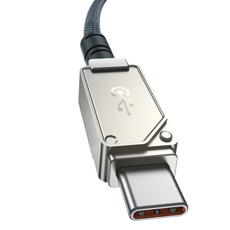 Дата кабель Baseus Unbreakable Series Fast Charging Type-C to Lightning 20W 1m (P10355803111-0) на малюнкі №4