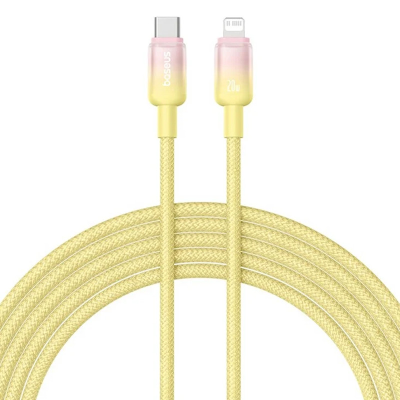 Дата кабель Baseus Discolor Series Fast Charging Type-C to Lightning 20W (1m) (P10374901) на малюнкі №1