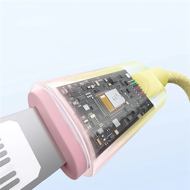 Дата кабель Baseus Discolor Series Fast Charging Type-C to Lightning 20W (1m) (P10374901) на малюнкі №3