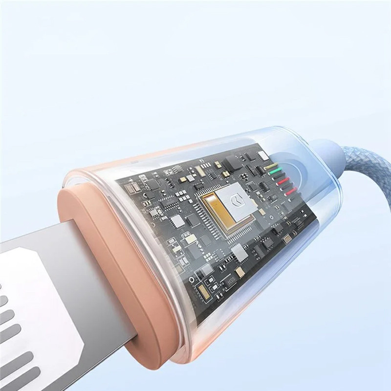 Дата кабель Baseus Discolor Series Fast Charging Type-C to Lightning 20W (2m) (P10374901) на малюнкі №3