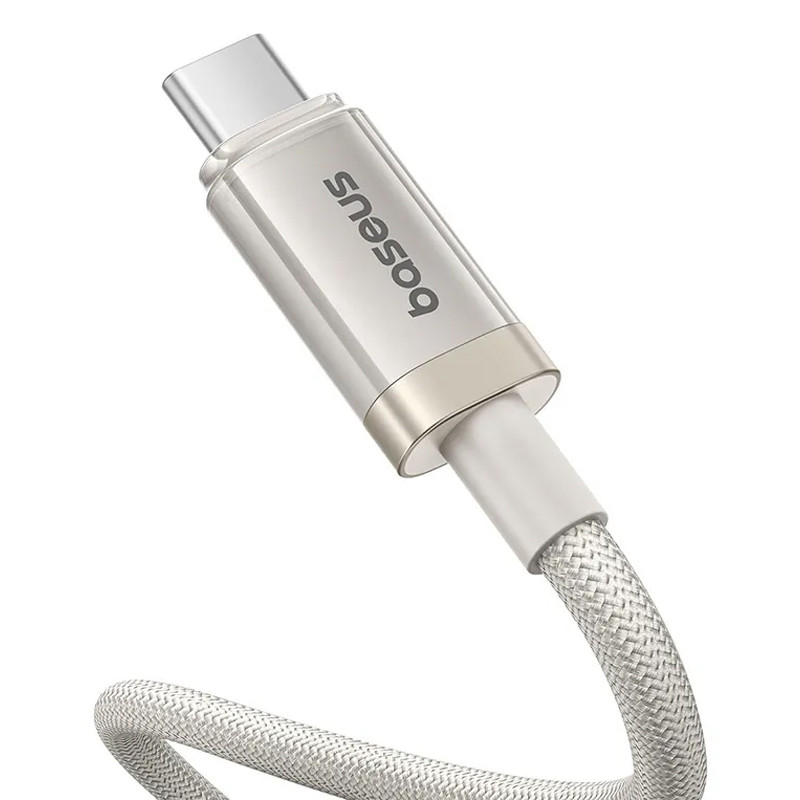 Дата кабель Baseus Titanium Alloy Fast Charging Type-C to Lightning 20W (1m) (P10378101) на малюнкі №2