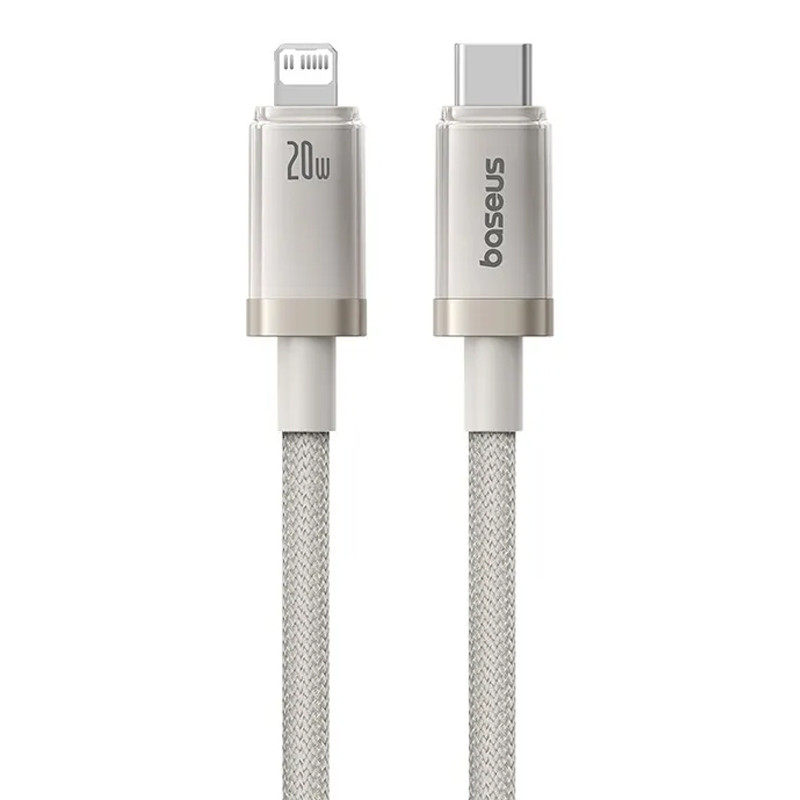 Дата кабель Baseus Titanium Alloy Fast Charging Type-C to Lightning 20W (1m) (P10378101) на малюнкі №3