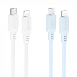 Дата кабель Borofone BX115 Lotto Type-C to Lightning 27W (1m)