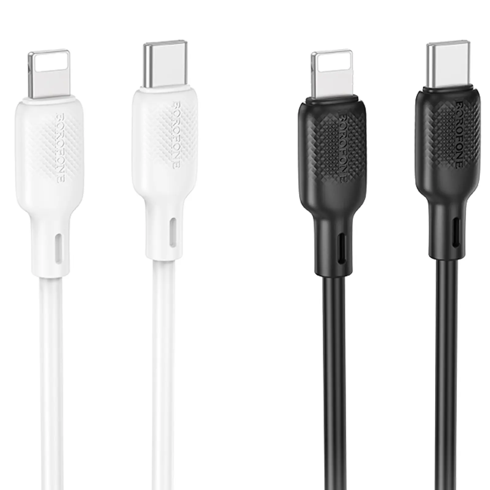 Дата кабель Borofone BX113 Lenny Type-C to Lightning 27W (3m), купить оптом с доставкой