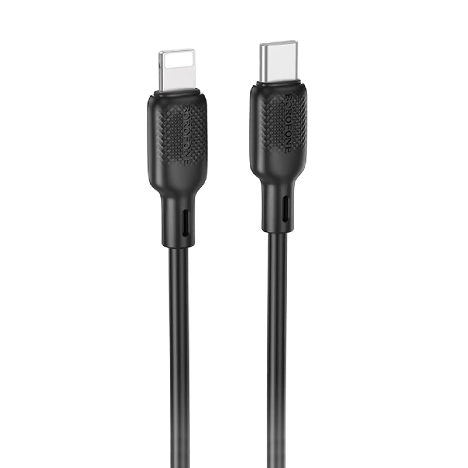 Дата кабель Borofone BX113 Lenny Type-C to Lightning 27W (3m), Black, купить оптом с доставкой