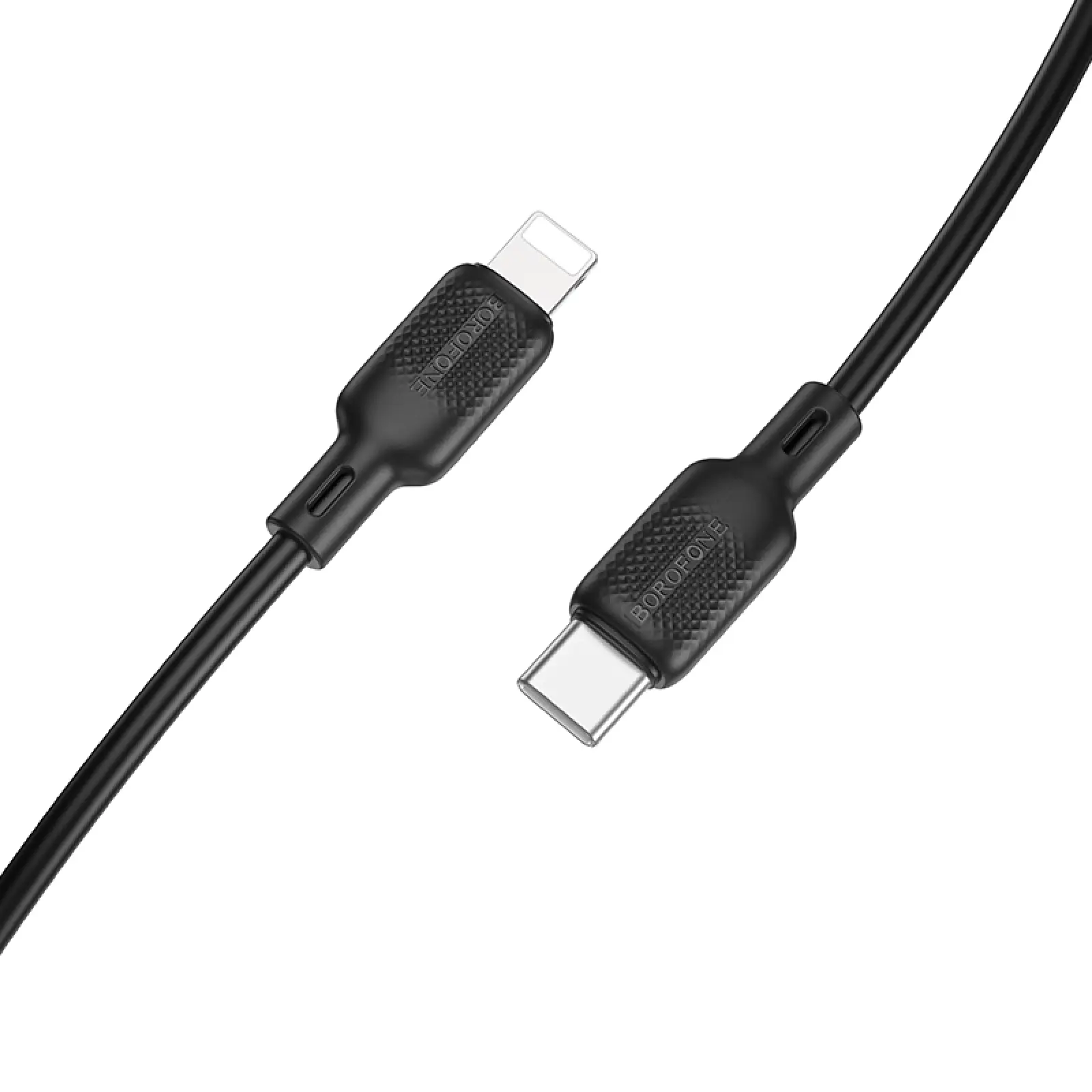 Дата кабель Borofone BX113 Lenny Type-C to Lightning 27W (3m), Black 3, купить оптом с доставкой