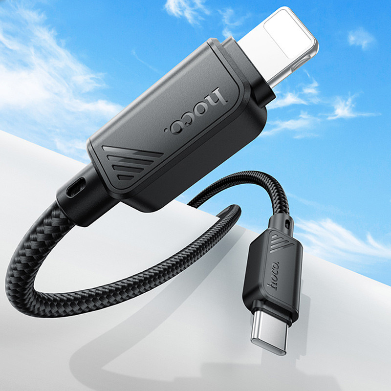 Дата кабель Hoco X113 Beneficio Type-C to Lightning (1m) на малюнкі №3