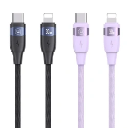 Дата кабель Usams US-SJ635 U85 Type-C to Lightning 30W (2m)