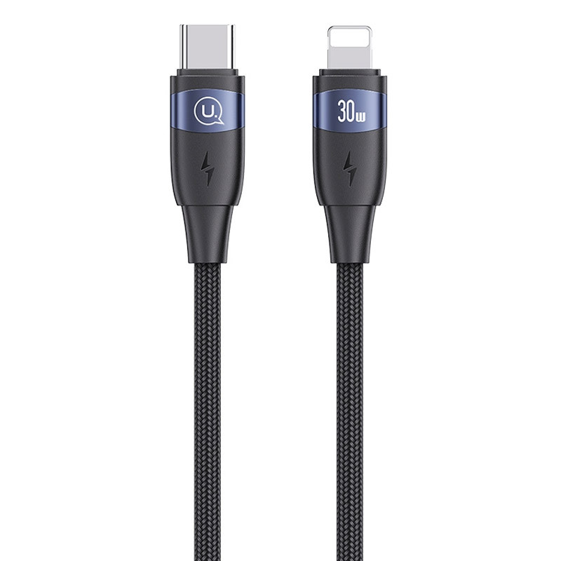 Дата кабель Usams US-SJ635 U85 Type-C to Lightning 30W (2m) на малюнкі №1
