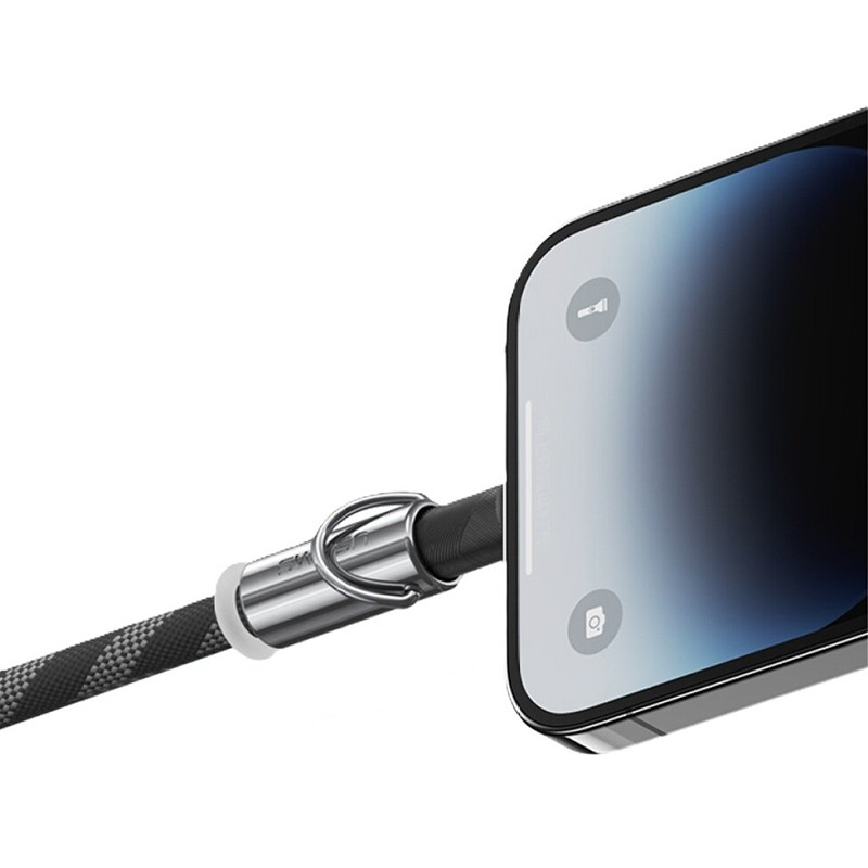 Дата кабель-шнурок Usams US-SJ746 Type-C to Lightning 30W (1.2m) на малюнкі №4