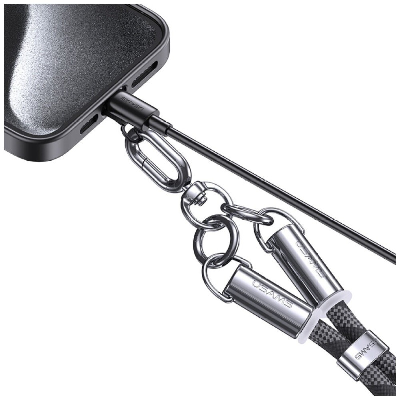 Дата кабель-шнурок Usams US-SJ746 Type-C to Lightning 30W (1.2m) на малюнкі №5