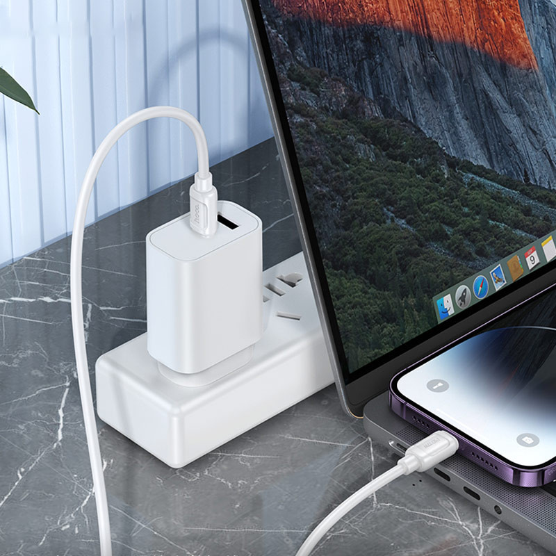 Дата кабель Hoco X115 Surpass Type-C to Lightning 27W (1m) на малюнкі №4