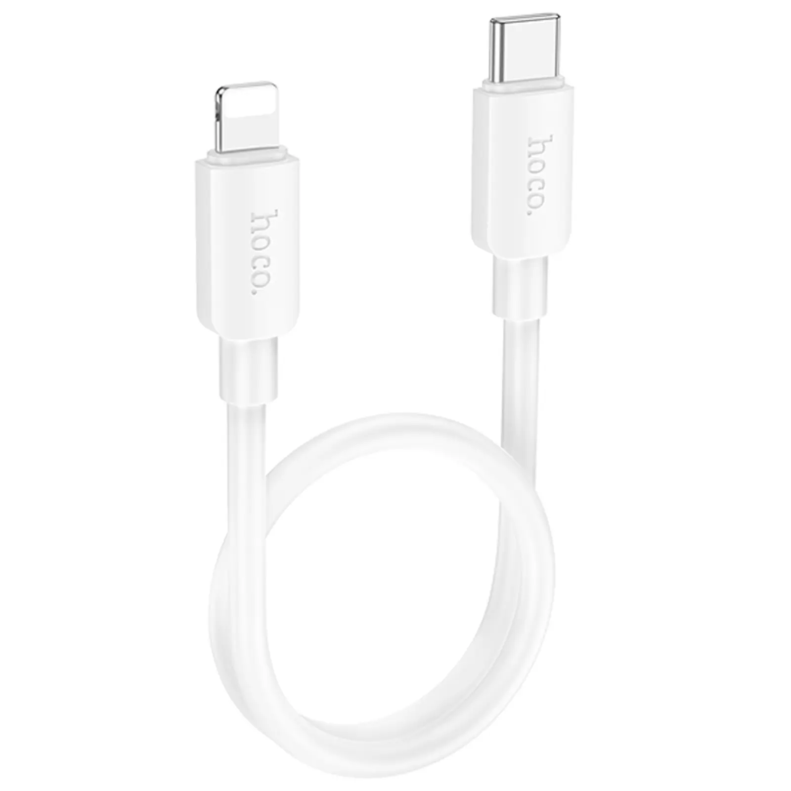Дата кабель Hoco X96 Hyper Type-C to Lightning 20W (1m), White, купить оптом с доставкой