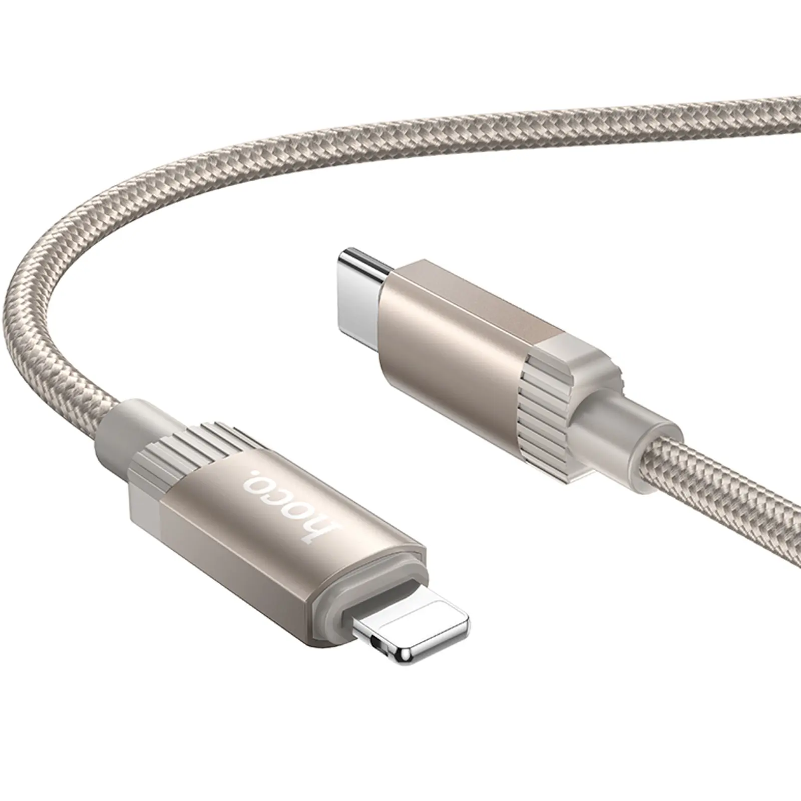 Дата кабель Hoco X117 Star Type-C to Lightning 27W (1m), Gold 1, купити оптом з доставкою