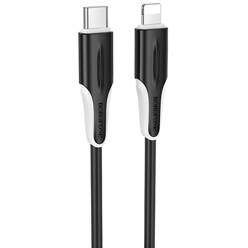 Дата кабель Borofone BX119 New Type-C to Lightning 27W (1m) на малюнкі №1