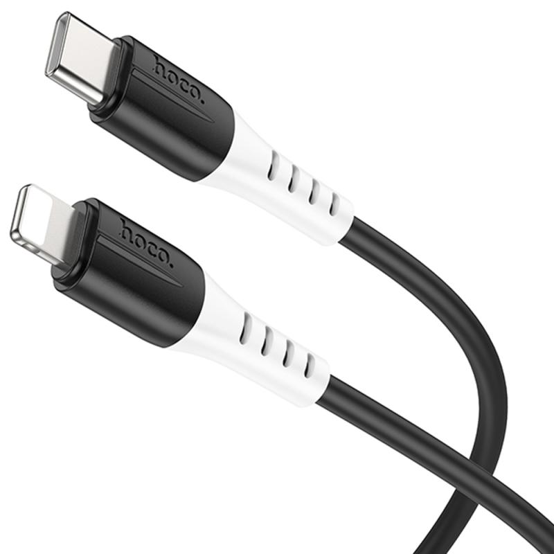 Дата кабель Hoco X82 Silicone Type-C to Lightning 20W (1m) на малюнкі №2