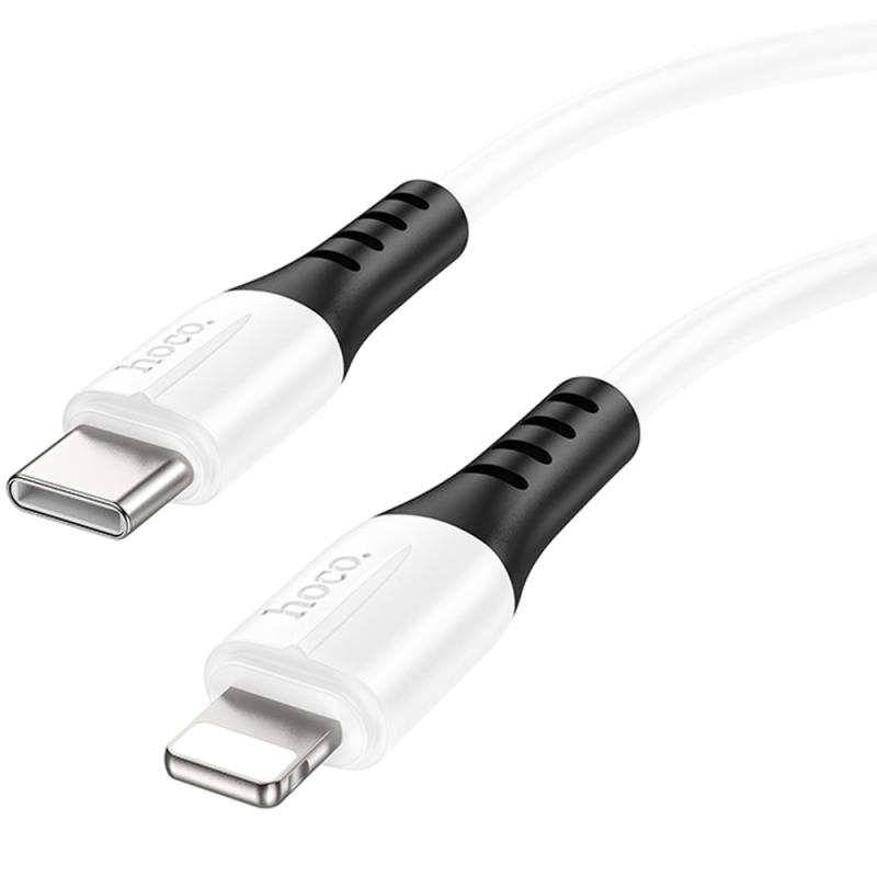 Дата кабель Hoco X82 Silicone Type-C to Lightning 20W (1m) на малюнкі №3