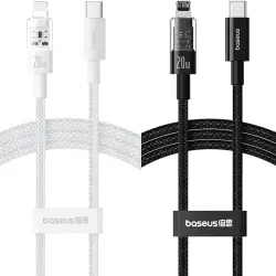 Дата кабель Baseus Gem Fast Charging Type-C to Lightning 20W (2m) (P10373001211-01)