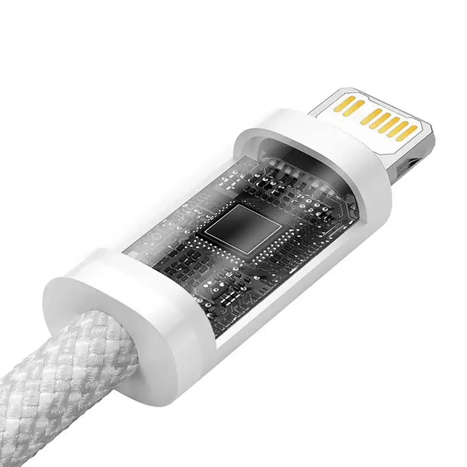 Дата кабель Baseus Dynamic Series Type-C to Lightning 20W (2m) (CALD0001), White 4, купить оптом с доставкой