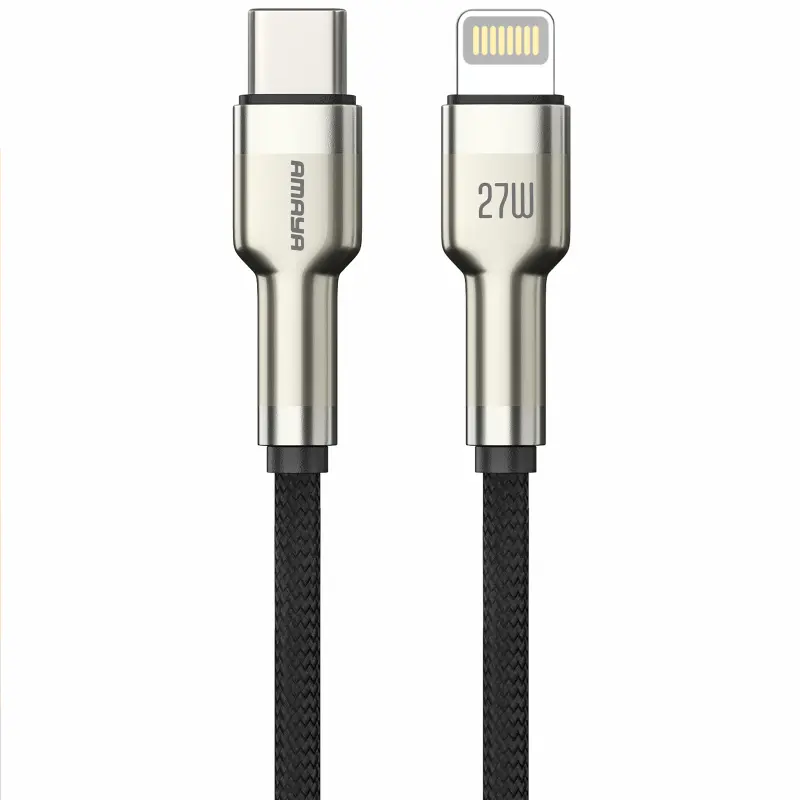 Дата кабель Amaya 310CL Type-C to Lightning 27W (1m), купить оптом с доставкой