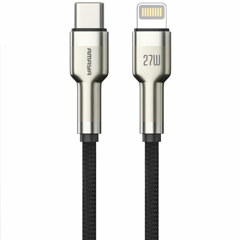 Дата кабель Amaya 310CL Type-C to Lightning 27W (1m) на малюнкі №1