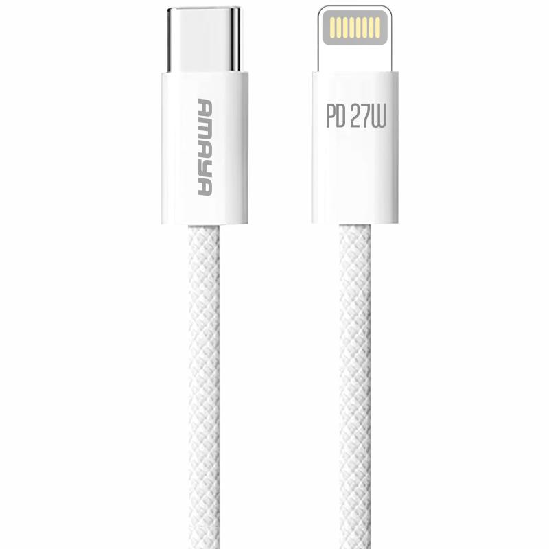 Дата кабель Amaya CL64 Type-C to Lightning 27W (1m) на малюнкі №1