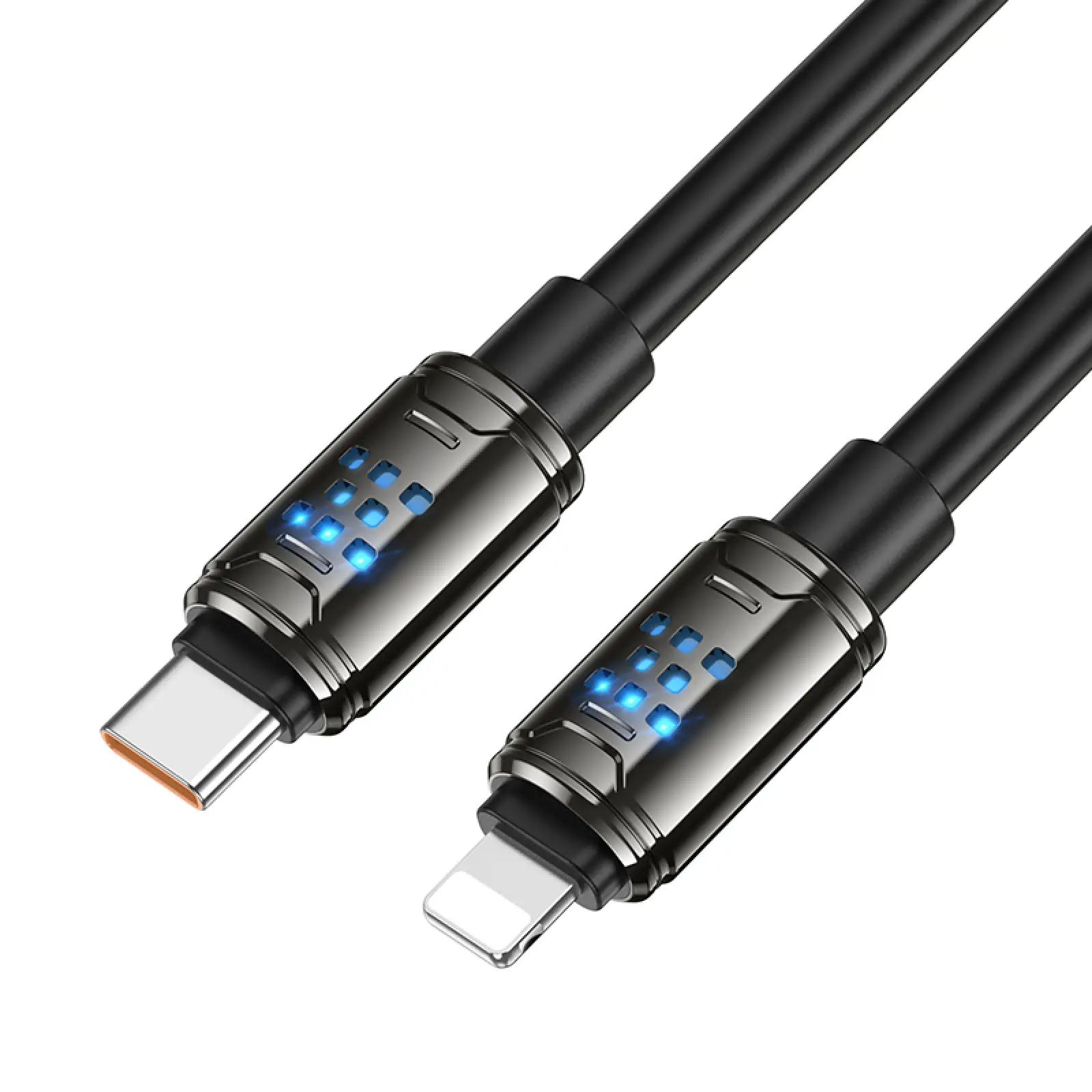 Дата кабель Hoco U143 Joy Type-C to Lightning 27W (1.2m), Black 2, купити оптом з доставкою