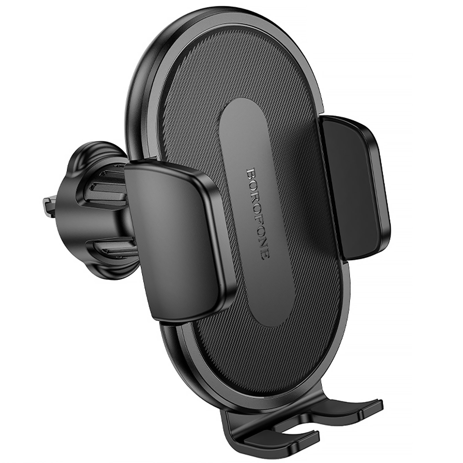 Уценка Автодержатель Borofone BH133 Rio push-type (air outlet), Поврежденная упаковка / Black 2, купить оптом с доставкой