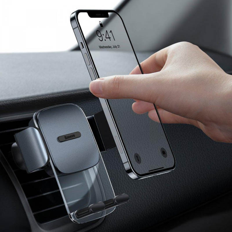 Автотримач Baseus Easy Control Clamp Air Outlet Version (SUYK000101) дивитися фото №4