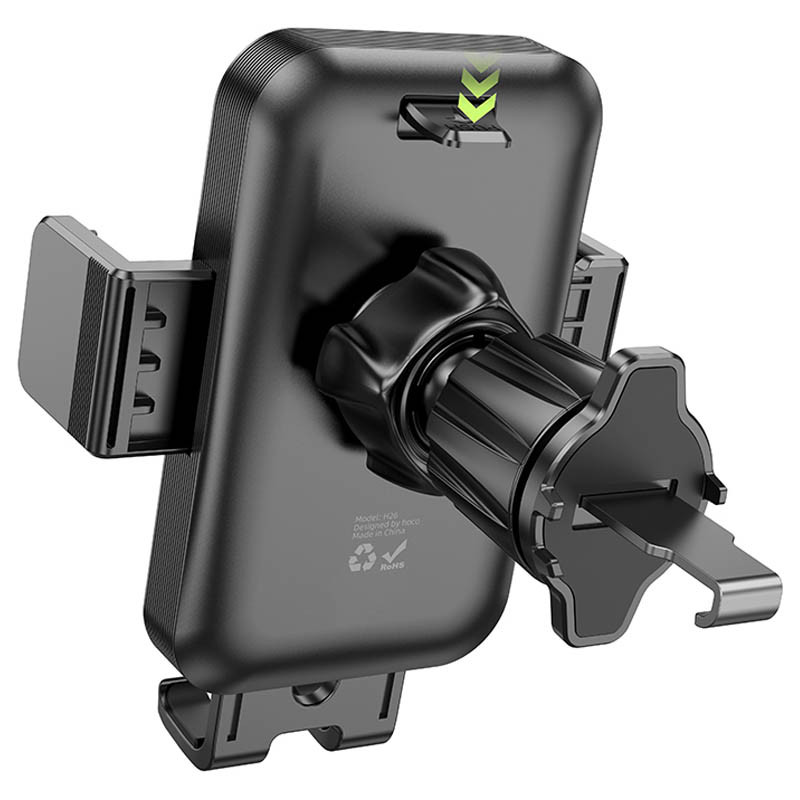 Автотримач Hoco H26 Rock push-type (air outlet) Зображення №3 Автотримач Hoco H26 Rock push-type (air outlet) дивитися фото №3