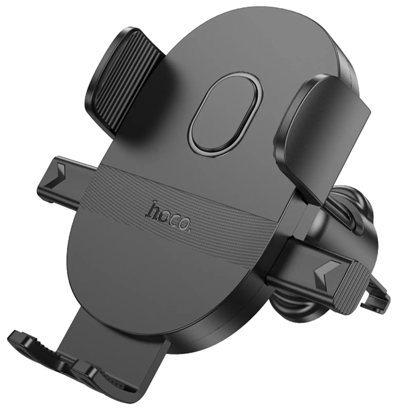 Автодержатель Hoco H18 Mighty one-button (air outlet), Black 6, купить оптом с доставкой